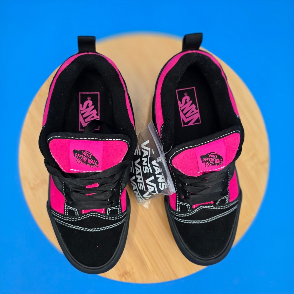 Vans Knu Stack Platform Skate Shoes Sneakers Blac… - image 3